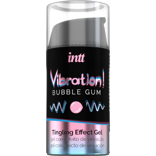 INTT Vibration Bubble Gum Liquid Vibrator | Tintelende Glijmiddel | Stimulerend Gel