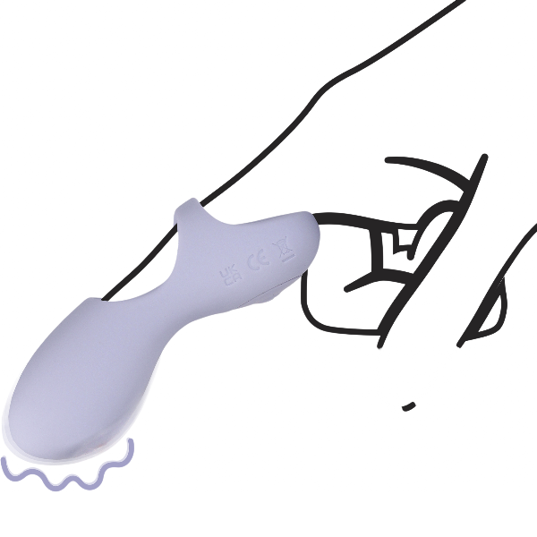 Loveline Vinger Vibrator Siliconen | Draagbaar