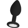 OUCH! Diamond Butt Plug Regular | Anale Plug | Zwart