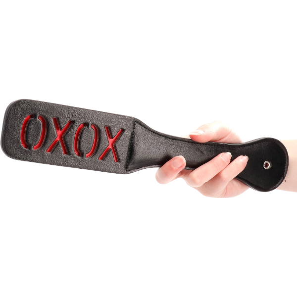 OUCH! Paddle XOXO | Leren Sla-peddel | Bondage BDSM