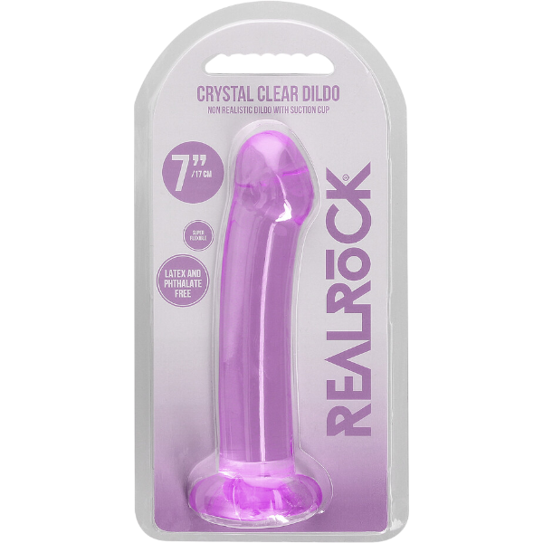 RealRock Dildo | 17cm | Met Zuignap | Roze