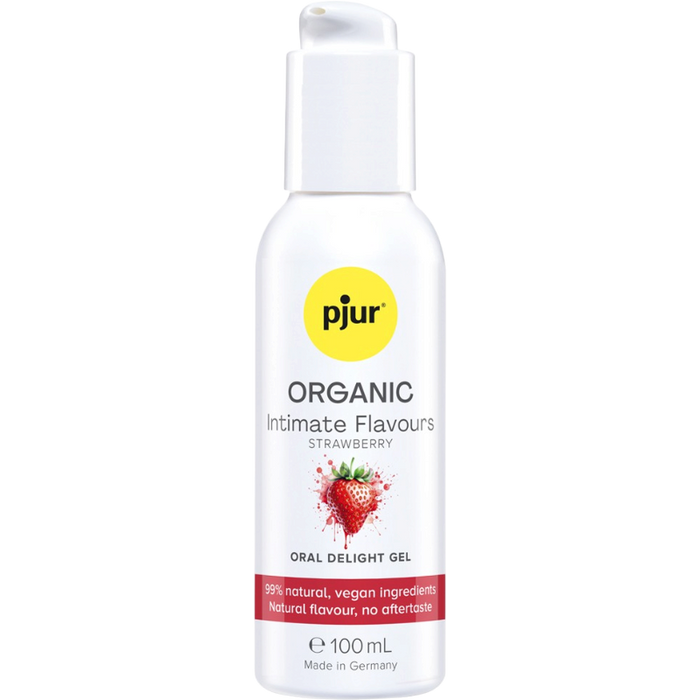 Pjur Organic Intieme Gel | Aardbeiensmaak | 100ml