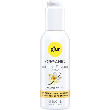Pjur Organic Intieme Gel | Vanillesmaak | 100ml