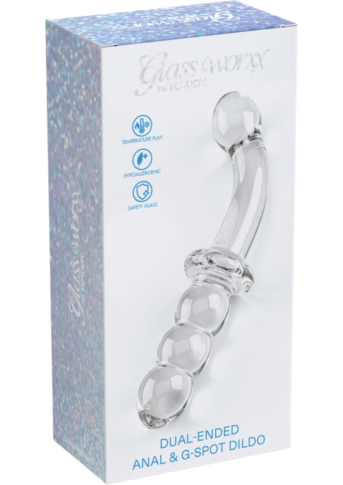 Toy Joy Non realistische Dildo |  G -Spot | Anaal | Glas