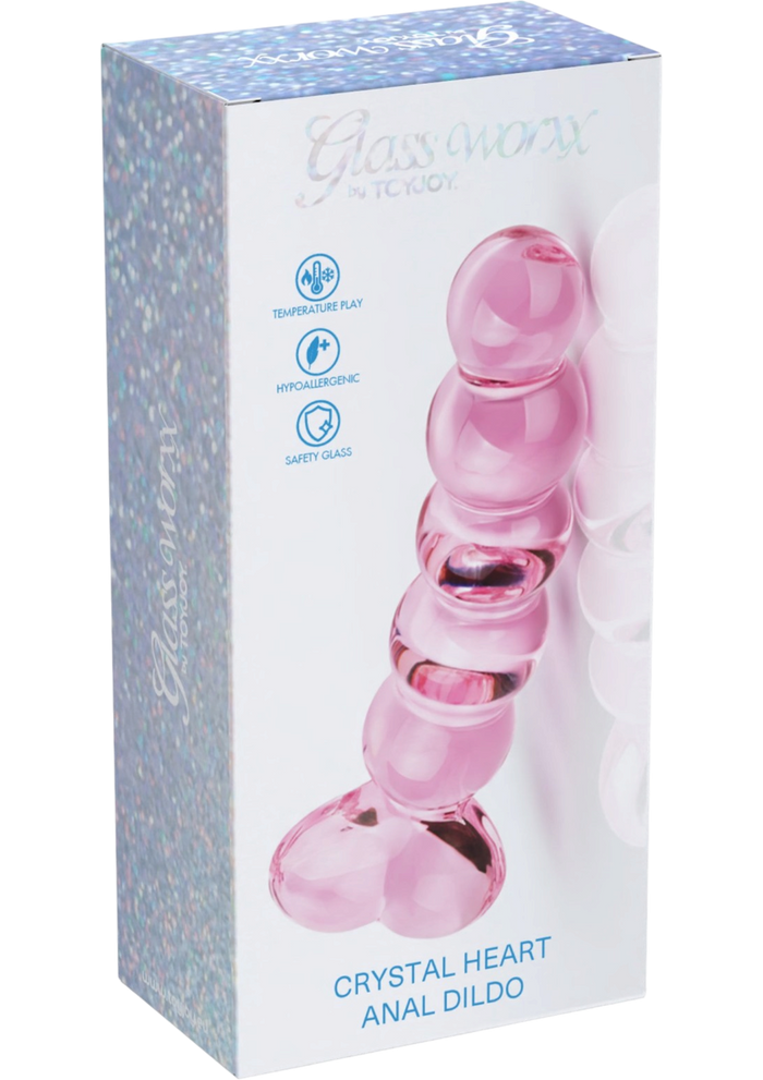 Toy Joy Non realistische Dildo | Anaal | Glas