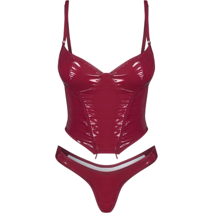 Obsessive Redya Rood Corset | met String | S / M