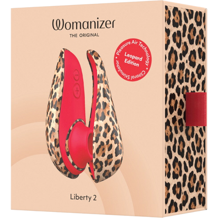 Womanizer Liberty 2 | Luchtdruk Vibrator | Panterprint | Limited Edition