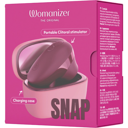 Womanizer Snap |  Pocket Size | Luchtdruk Vibrator