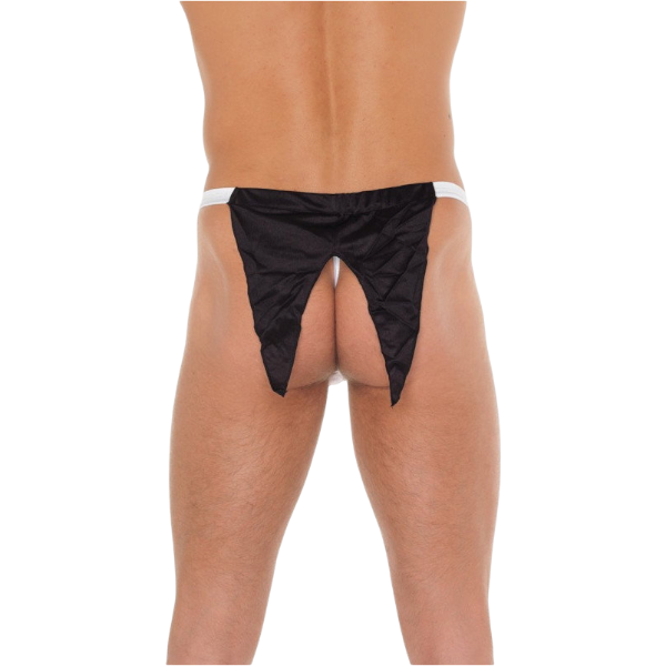 Amorable Rokkostuum String | Zwart\wit |  One size