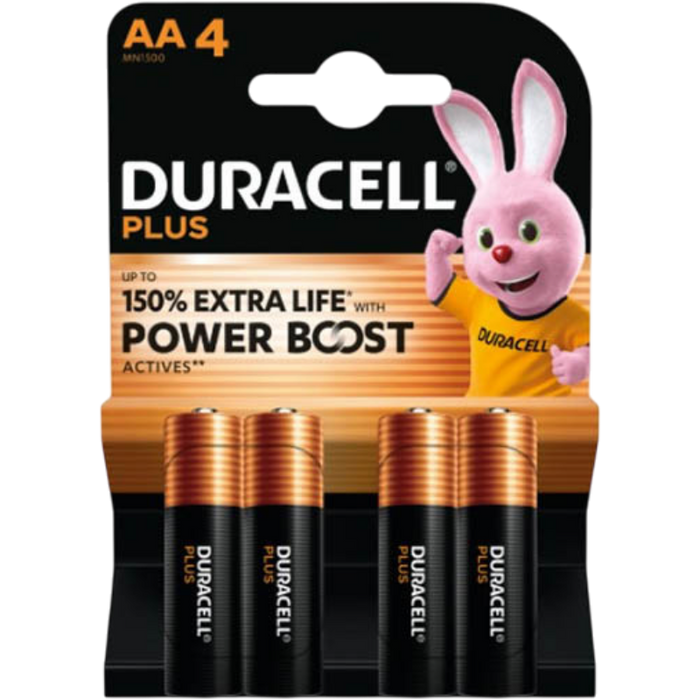 Duracell | Batterijen | AA | 4 stuks