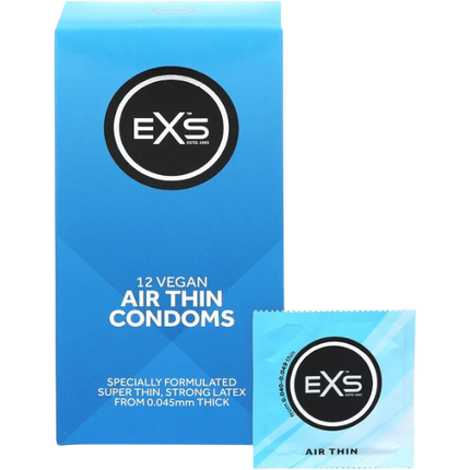EXS Air Thin Condooms 0,04mm Ultra Dun – 12 stuks