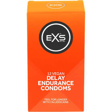 EXS Delay Endurance Condooms – Langer Genieten – 12 stuks