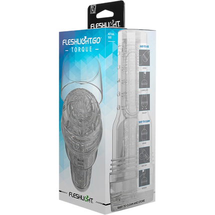 Fleshlight Go Torque Masturbator – Compact Formaat Intense Textuur
