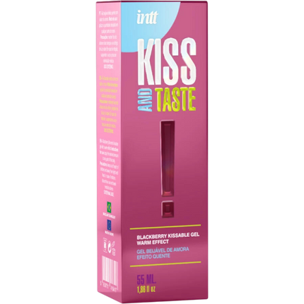 INTT Kissable Gel Warm Effect Bosbes – Opwarmend Oraal Glijmiddel