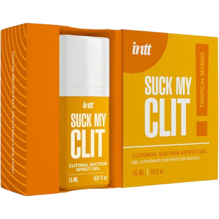 INTT Suck My Clit Tropical Mango Clitoris Stimulatiegel – Intense Sensatie