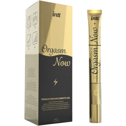 INTT Orgasm Now Arousal Gel Vrouwen met Vibrerende Tip – Stimulerend