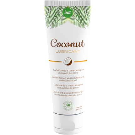 INTT Vegan Coconut Glijmiddel 100% Vegan Kokosnoot Babassu Olie
