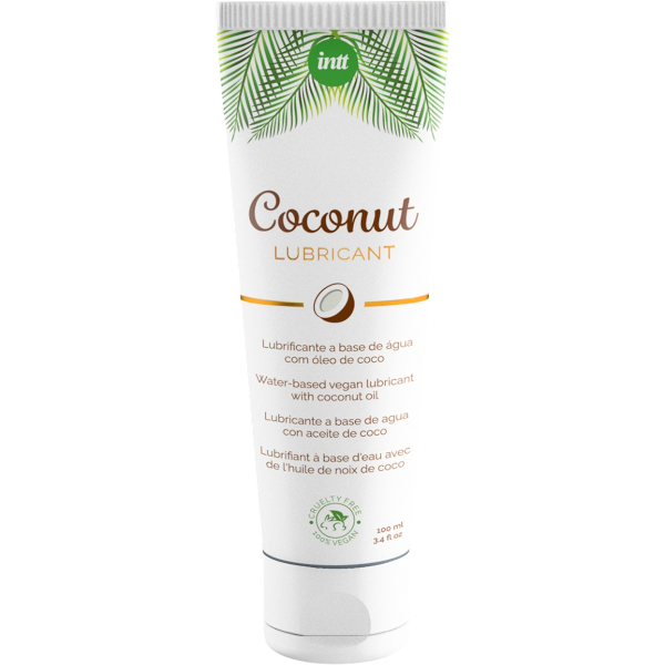 INTT Vegan Coconut Glijmiddel 100% Vegan Kokosnoot Babassu Olie