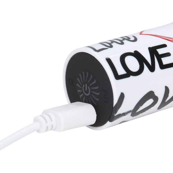 Klassieke vibrator met kleurrijk design