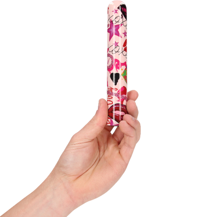 Klassieke vibrator met kleurrijk design