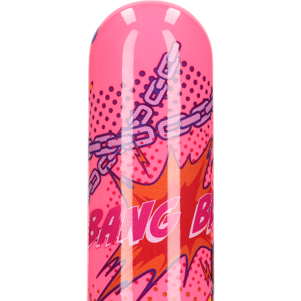 Klassieke vibrator met commic design