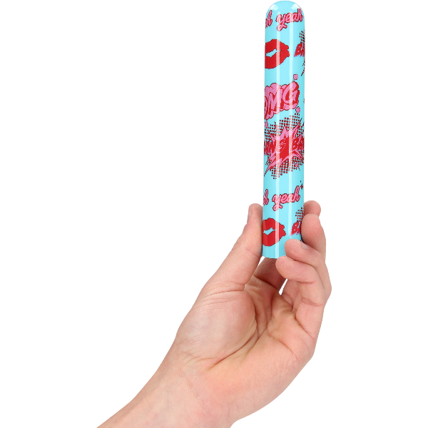 Kaotix Klassieke Vibrator | Comic Design | Blauw