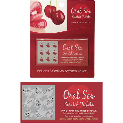 Kheper Games Oral Sex Scratch Tickets – Erotische Kraskaarten Orale Seks
