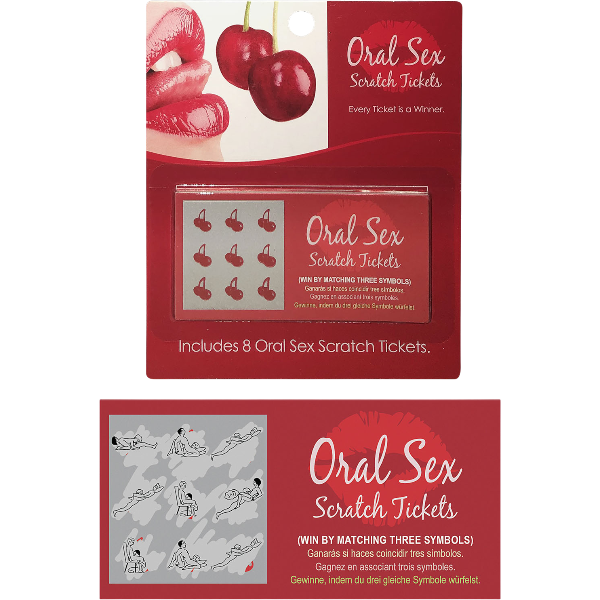 Kheper Games Oral Sex Scratch Tickets – Erotische Kraskaarten Orale Seks