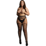 Le Desir Jarretel Panty Luipaardprint | One Size