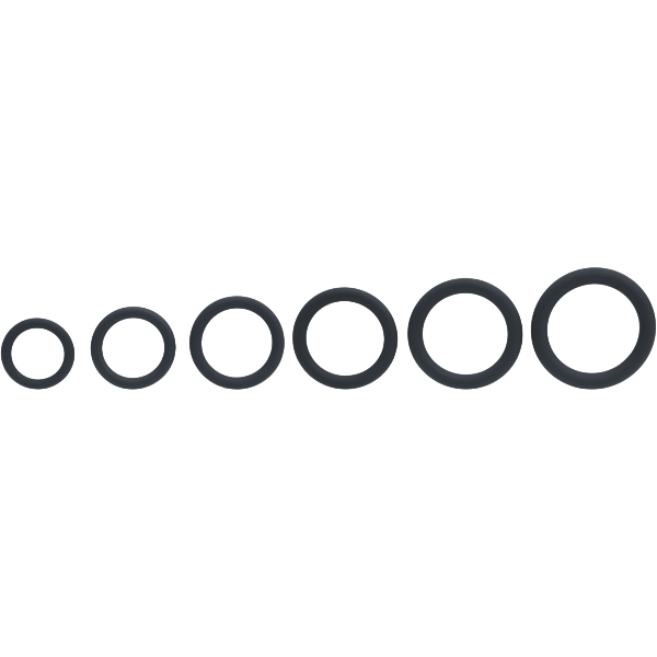 Levelz Silicone Cockring | Set van 6 | Penisring Siliconen