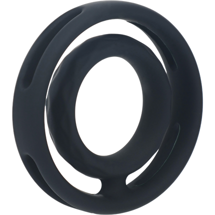 Levelz Classic Grooved Silicone Cock and Ball Ring – Geribbeld