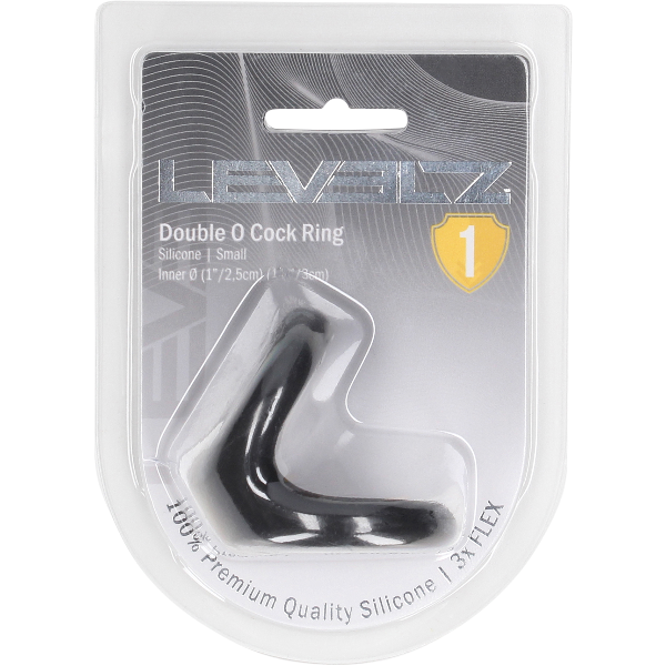 Levelz Double O Silicone Cockring Small – Dubbele Ring