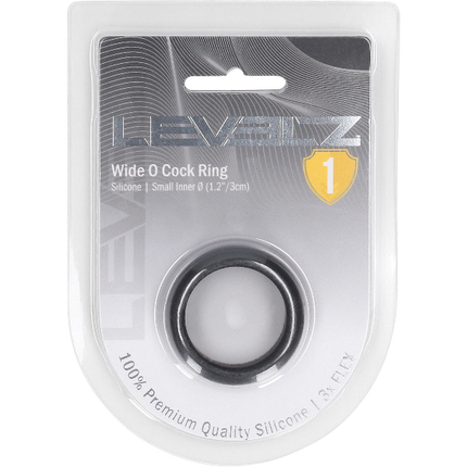 Levelz Wide O Silicone Cockring 30mm – Brede Penisring