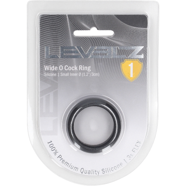 Levelz Wide O Silicone Cockring 30mm – Brede Penisring