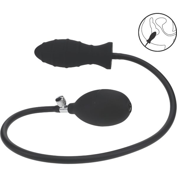 Levelz Opblaasbare Anale Plug Geribbeld | Anale Plug
