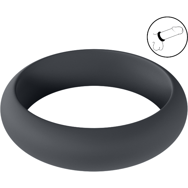 Levelz Wide O Silicone Cockring 50mm – Brede Penisring