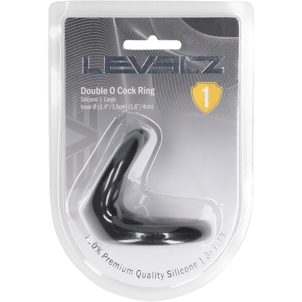 Levelz Double O Silicone Cockring Large – Dubbele Ring