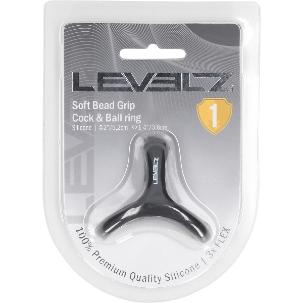 Levelz Soft Bead Grip Silicone Cock and Ball Ring – Kraaltjes Grip