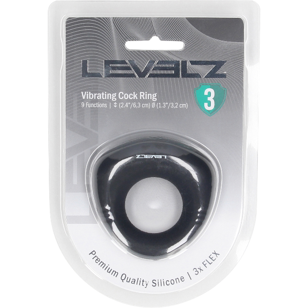 Levelz Vibrerende Liquid Silicone Cockring