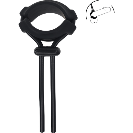 Levelz vertselbare Silicone Lasso Cockring 5mm