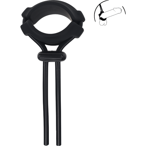 Levelz vertselbare Silicone Lasso Cockring 5mm