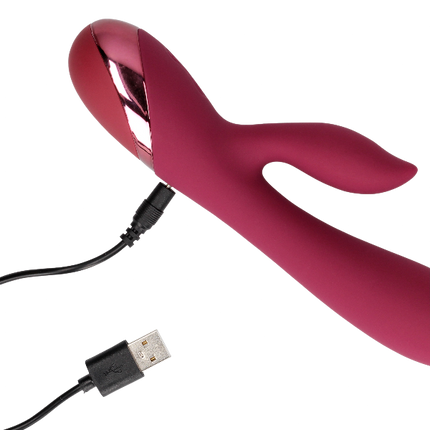 Loveline Rabbit Vibrator Siliconen – G-spot en Clitoris Stimulator