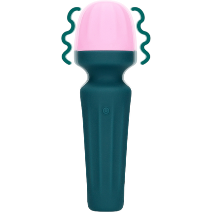 Loveline Mini Wand Vibrator – Krachtige Compacte Wandvibrator blauw