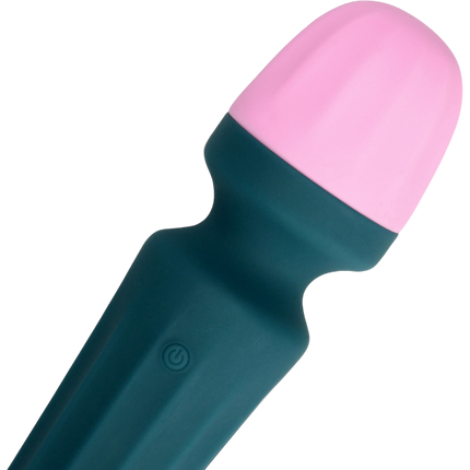 Loveline Mini Wand Vibrator – Krachtige Compacte Wandvibrator blauw