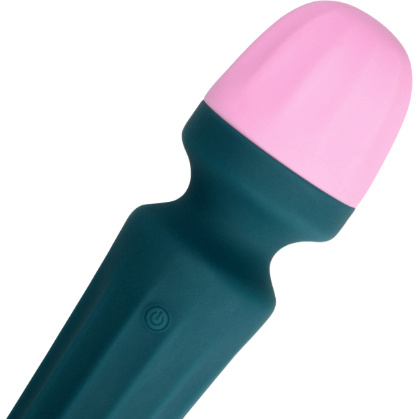 Loveline Mini Wand Vibrator | Blauw