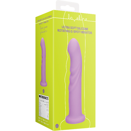 Loveline Roterende G-spot Vibrator Ultra Soft – Draaiende Stimulatie