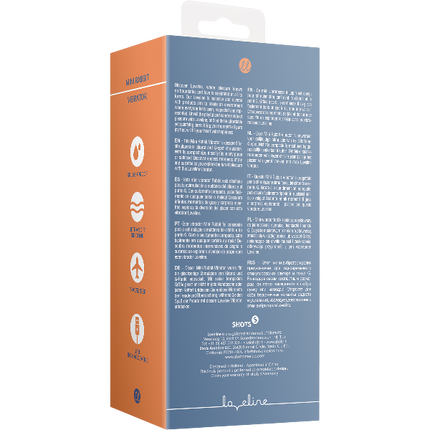 Loveline Mini Rabbit Vibrator – Compacte Dubbele Stimulatie