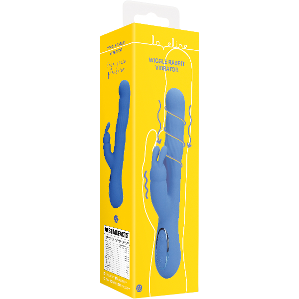 Loveline Wiggle Rabbit Vibrator – Wiggle Beweging G-spot Clitoris