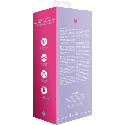 Loveline Ei Vibrator met Afstandsbediening – Draadloos,Koppel