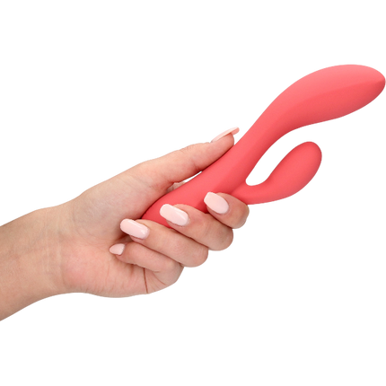 Loveline Ultra Soft Silicone Rabbit Vibrator – G-spot en Clitoris